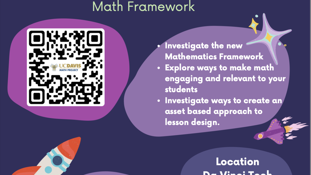Final Saturday Series Event UC Davis Math Project